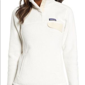 Patagonia ReTool SnapT Fleece Pullover Raw Linen